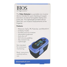 Load image into Gallery viewer, Fingertip Pulse Oximeter package back