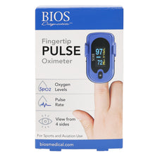 Load image into Gallery viewer, Fingertip Pulse Oximeter package front
