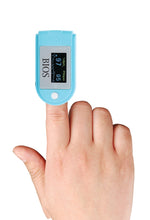 Load image into Gallery viewer, Fingertip Pulse Oximeter on fingertip