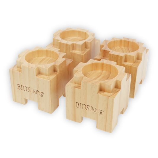 Wood Bed Risers (set of 4)