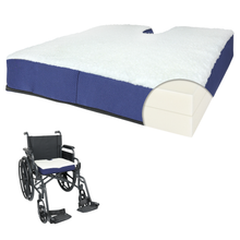 Load image into Gallery viewer, Coccyx Foam & Berber Top Cushion 3”/7.6cm
