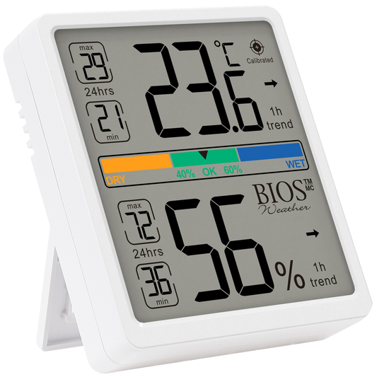 Colour Digital Thermometer & Hygrometer