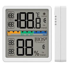 Load image into Gallery viewer, Colour Digital Thermometer & Hygrometer