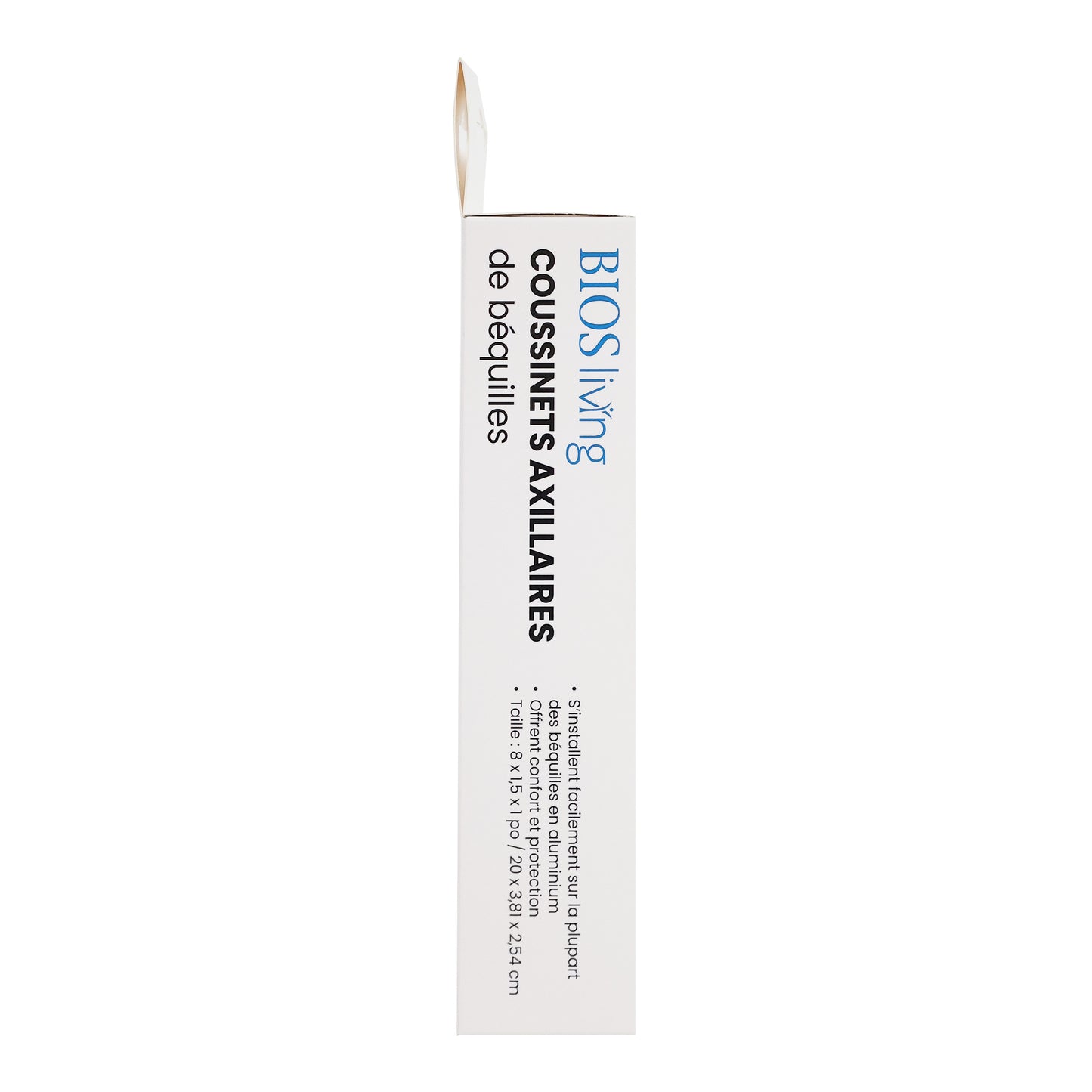 Replacement Crutch Underarm Pads Packaging Side 2