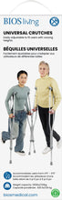 Load image into Gallery viewer, Universal Crutches pkg front