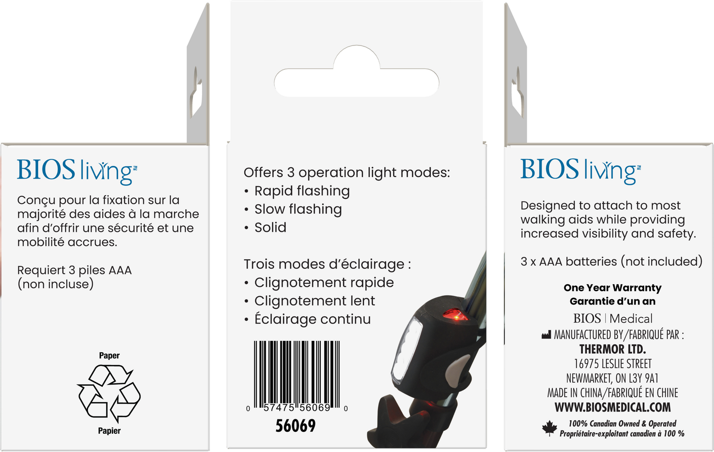 LED Mobility Safety Light