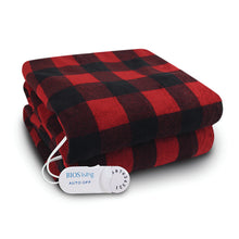 Load image into Gallery viewer, Buffalo Plaid Electric Throw Photo
