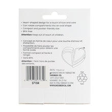 Load image into Gallery viewer, Pink Heart Pillbox Back Packaging Photo