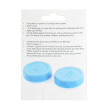 Load image into Gallery viewer, Contact Lens Cases – 4pk Back Pacakging Photo