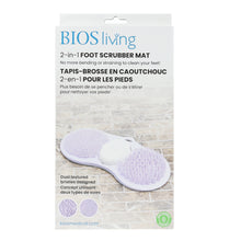 Load image into Gallery viewer, 2-in-1 Foot Scrubber Mat Front Pacakaging Photo
