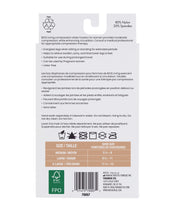 Charger l'image dans la galerie, Women's Compression Knee Socks 15-20 mm Hg, Black Packaging Back Photo