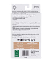 Load image into Gallery viewer, Women's Compression Knee Socks 15-20 mm Hg, Beige Back Packaging Photo