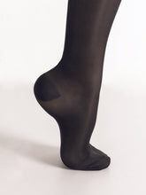 Load image into Gallery viewer, Women's Compression Pantyhose 20-30mm Hg, Black Foot Highlight Photo