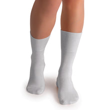 Load image into Gallery viewer, Diabetic Sock - White Main Photo