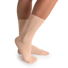 Load image into Gallery viewer, Diabetic Sock - Beige Side Highlight Photo