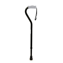 Load image into Gallery viewer, full view of the Black premium offset cane