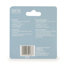 Load image into Gallery viewer, Digital Fridge & Freezer Thermometer packaging back