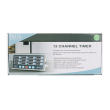 Load image into Gallery viewer, 12 Channel Timer packaging English