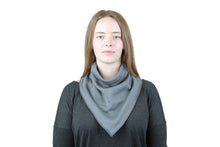 Load image into Gallery viewer, BANDANA CLOTHING PROTECTORS GREY FRONT
