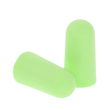 Load image into Gallery viewer, Green foam tapered foam ear plugs
