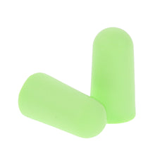 Load image into Gallery viewer, Green foam tapered foam ear plugs
