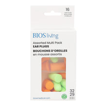 Load image into Gallery viewer, front view of the ear plugs in a packaging