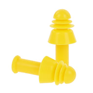 adult yellow silicone ear plugs