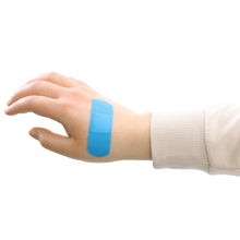 Load image into Gallery viewer, Blue Metal Detectable Plastic Bandages Main Image