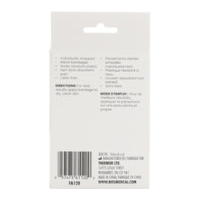 Load image into Gallery viewer, Plastic Bandages Back Packaging Image