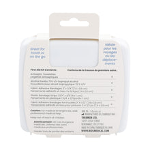 Load image into Gallery viewer, 25 pieces first aid kit back package