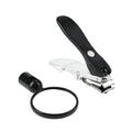 Rotating Nail Clipper With Magnifier
