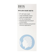 Load image into Gallery viewer, Nylon Hair Nets package side 1