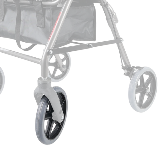 Roue avant de rechange pour ambulateur