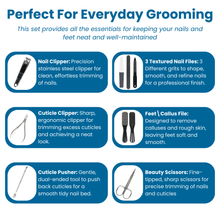 Load image into Gallery viewer, BIOS Living - Manicure & Pedicure Set (8 pieces)