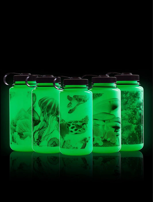Bouteille à large goulot 32 oz - Glo Wyld