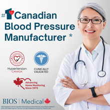 Load image into Gallery viewer, Blood Pressure Monitor – with Atrial Fibrillation Screening; The #1 Canadian Blood Pressure Manufacturer*(BD350)