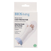 Load image into Gallery viewer, front view of the packaging of the cast protector
