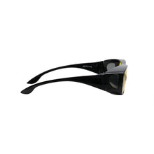 Load image into Gallery viewer, side view of the wrap around glasses