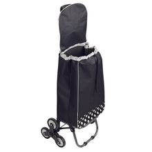 Load image into Gallery viewer, side view with an open lid of the shopping cart