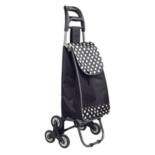 Load image into Gallery viewer, side view of the 3 Wheel shopping cart