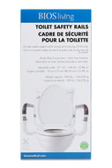 Cadre de sécurité pour la toilette