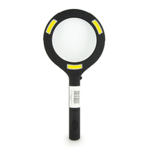 Load image into Gallery viewer, Back view of the magnifier with the COB strips
