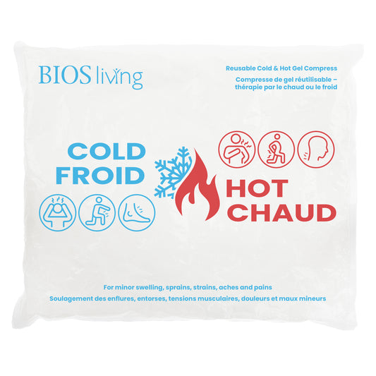 Réutilisable Compresse de gel froid et chaud