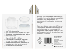 Charger l'image dans la galerie, Gobelet translucide de 266 ml/9 oz liquide
