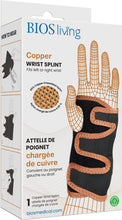 Load image into Gallery viewer, Copper Wrist Splint