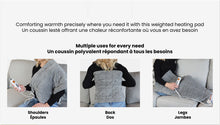 Load image into Gallery viewer, Weighted Heating Pad pkg back
