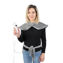 Load image into Gallery viewer, Heating Wrap Shoulders and Back in use
