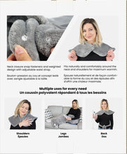 Load image into Gallery viewer, Heating Wrap Shoulders and Back pkg back