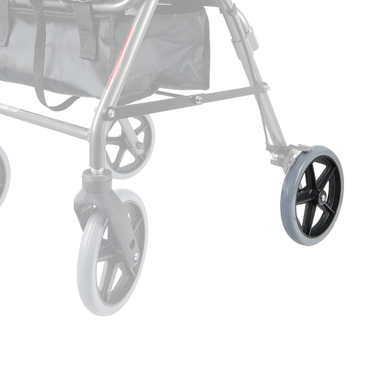 Roue arrière de rechange pour ambulateur