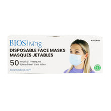 Load image into Gallery viewer, Disposable Face Masks package back